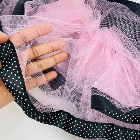 Girls Polka Dot Bow Tutu - Picture 7 of 8